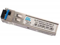 Модуль SFP WDM GIGALINK GL-OT-SG14LC1-1310-1490-I-D, 1Гбит/c, SM, LC, 14 дБ, DDM, до 20км