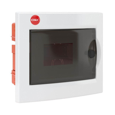 Бокс СП IP41 4м бел/дым. дв DKC 81504