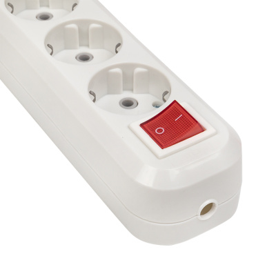 Колодка 4 гн, 16А 3,5кВт c выкл, с/з Эксперт EKF PROxima