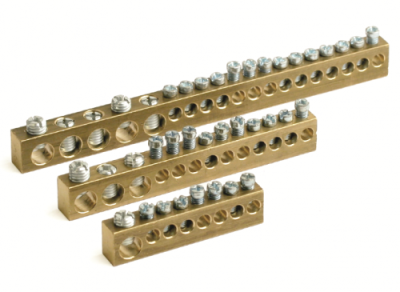 Шина латунная 5х6мм 2х7.5мм DKC BD1007