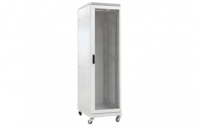 Шкаф телекоммуникационный напольный 19",42U(600x600), ШТ-НП-42U-600-600-П, передняя дверь перфорированная ССД