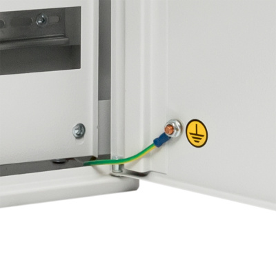 Щит распред, навесной ЩРН-54 пласт, замок (480х400х120) IP31 EKF PROxima