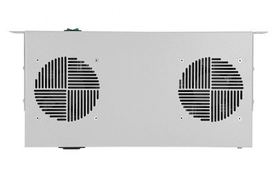 Вентиляторный модуль , 2 вентилятора с термодатчиком без шнура питания 35С ВМ-2-19" ССД