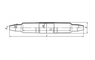 Муфта п/эт прямая МПП 2/4 ССД