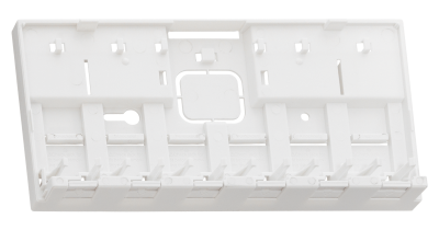 Корпус настенной розетки NMC-MB6P-ST-WT, 6 портов