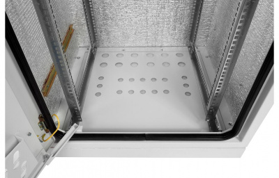 Шкаф климатический телекоммуникационный напольный 19",12U(700x1000) ШКТ-НП-12U-700-1000 ССД