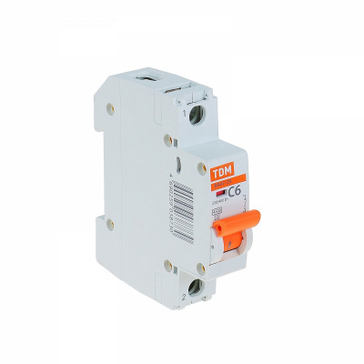 Авт. выкл. ВА47-29 1Р 6А 4,5кА х-ка С TDM