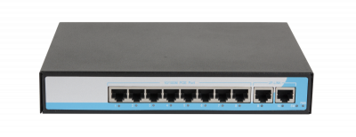 Коммутатор GIGALINK GL-SW-F005-08P, 8 портов, 150Вт