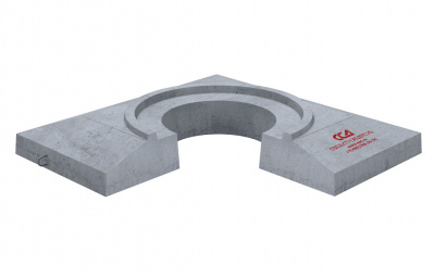 Плита перекрытия колодца ККСр-2" ОП-1к-80"