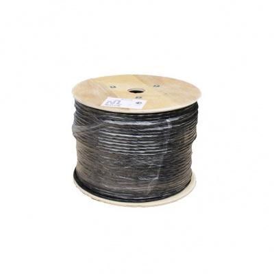 Кабель NetLink NL-CU FTP 10PR 24AWG CAT5 305м. черный внешний