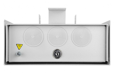 Ящик кабельный ЯКт-ПМ-20/10, 1 плинт ПВТ-10Р, трубостойка ССД