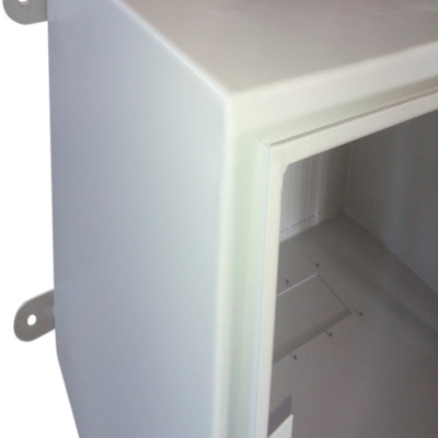 Шкаф антивандальный ШТВ Е-2 с DIN рейками 19, всепогодный.