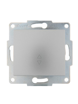 Механизм переключателя проходного 1-кл. 1п СП Karina 10А IP20 матов. серебр. LEZARD 707-4388-105