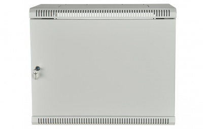 Шкаф телекоммуникационный настенный разборный 19”,6U(600x550), ШТ-НСр-6U-600-550-М дверь металл ССД