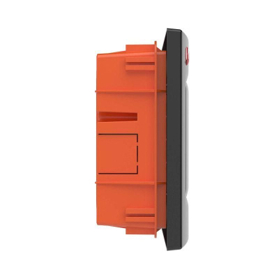 Бокс СП IP41 8м двер. клемм. черн./дым. DKC 82508