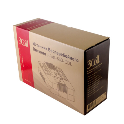 ИБП 3Cott-650-CDL