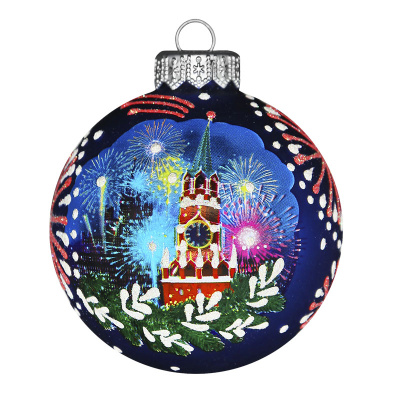 Шар "Кремль", 80 мм., в подарочной упаковке