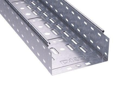 Лоток листовой перфорированный 300х100 L2000 сталь 0.8мм DKC 35334
