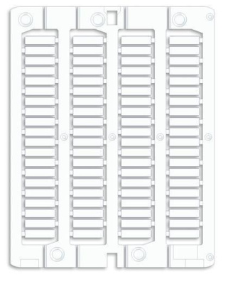 Маркировка для провода жесткая для трубочек 4х15мм бел. (уп.2000шт) DKC NUT15