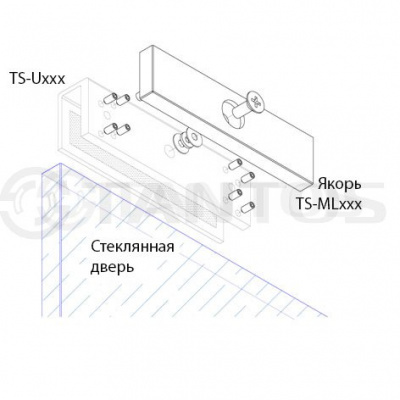 Адаптер для крепления Tantos TS-U180
