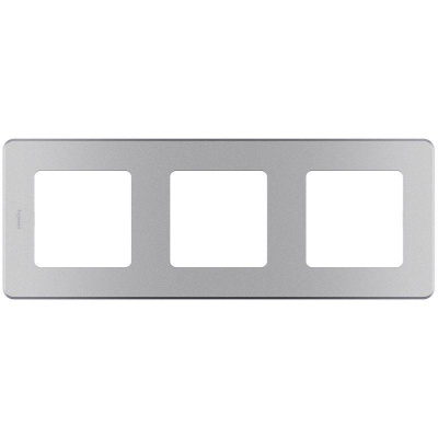 Рамка 3-м Inspiria алюм. Leg 673952