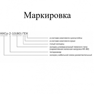 Колодец ККСр-2-10(80) ГЕК-ССД (В20)