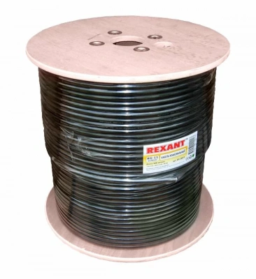 Кабель коаксиальный Rexant RG-11U, 305м