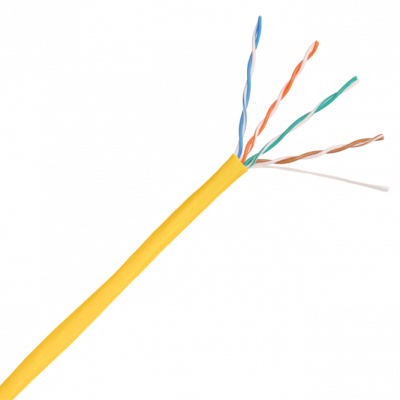 Кабель U/UTP  4 пары, Кат.5, медный, 24AWG, внутренний, 305м NIKOLAN NKL 4100A-GY
