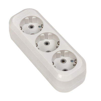 Колодка 3 гн, 16А 3,5кВт с/з Эксперт EKF PROxima