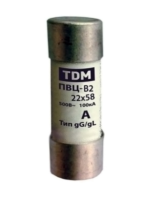 Плавкая вставка ПВЦ-В2 22х58 40А TDM