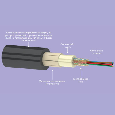 ОКЦ-нг(А)-LS-04 G.657A1 2,5 кН, 4 волокна
