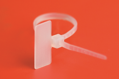 Хомут кабельный маркировочный 2.5х210 полиамид бел. (уп.100шт) DKC 252210-M