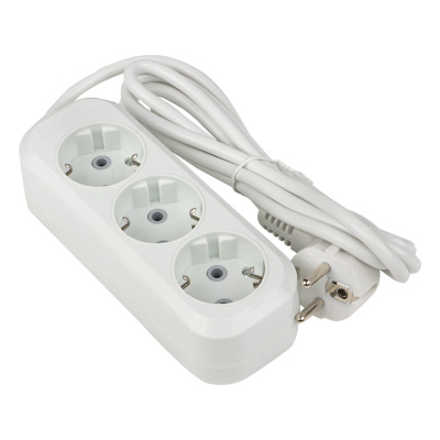 Удлинитель "Эксперт" 3 гнезда 5 метров 16А/3,5кВт с заземлением ПВС 3х1 EKF PROxima