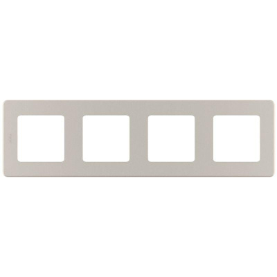 Рамка 4-м Inspiria шампань Leg 673968