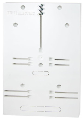Панель для установки счетчика универсальная (200х335х13) TDM