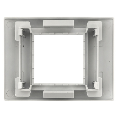 Рамка+суппорт 2 модуля (1 пост) для парапетного кабельного канала EKF C-Line